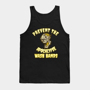 Wash hands - Prevent the apocalypse Tank Top